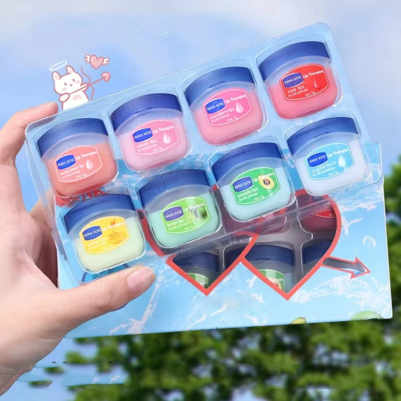 8/6/4PCS Lip Balm Moisturizing Lipstick Base Moisturizer Makeup Natural Plant Anti-Cracking Lip Care Petroleum Jelly Lip Balm