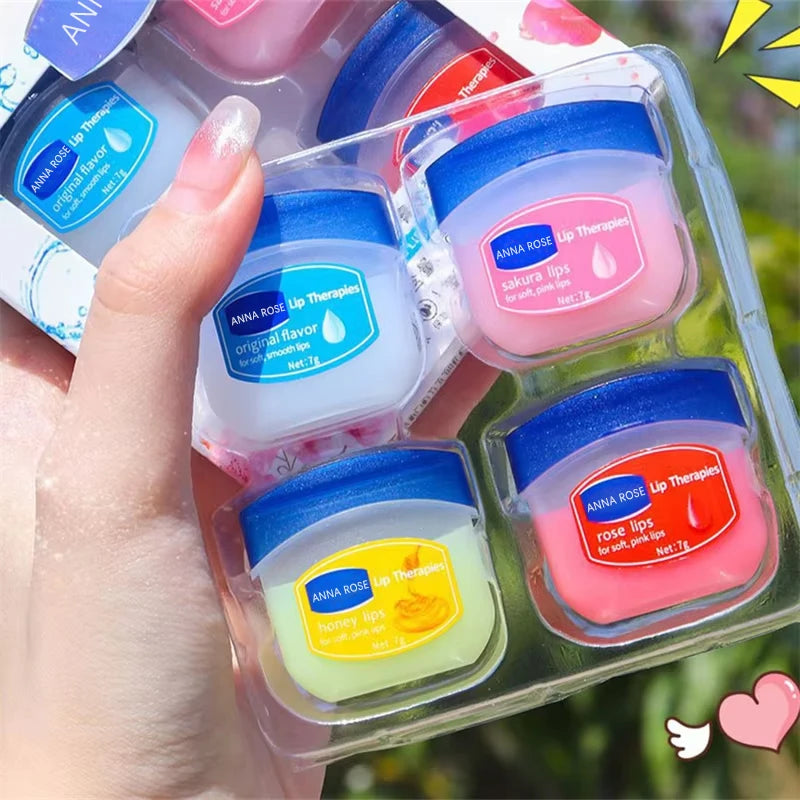 8/6/4PCS Lip Balm Moisturizing Lipstick Base Moisturizer Makeup Natural Plant Anti-Cracking Lip Care Petroleum Jelly Lip Balm