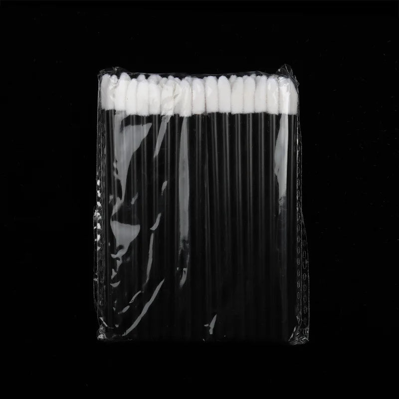 50 Pcs Disposable Lip Brush Makeup Tools Hollow Lip Wands Nylon Lip Gloss Stick Applicator Lipstick Wands Set Cosmetic Tools